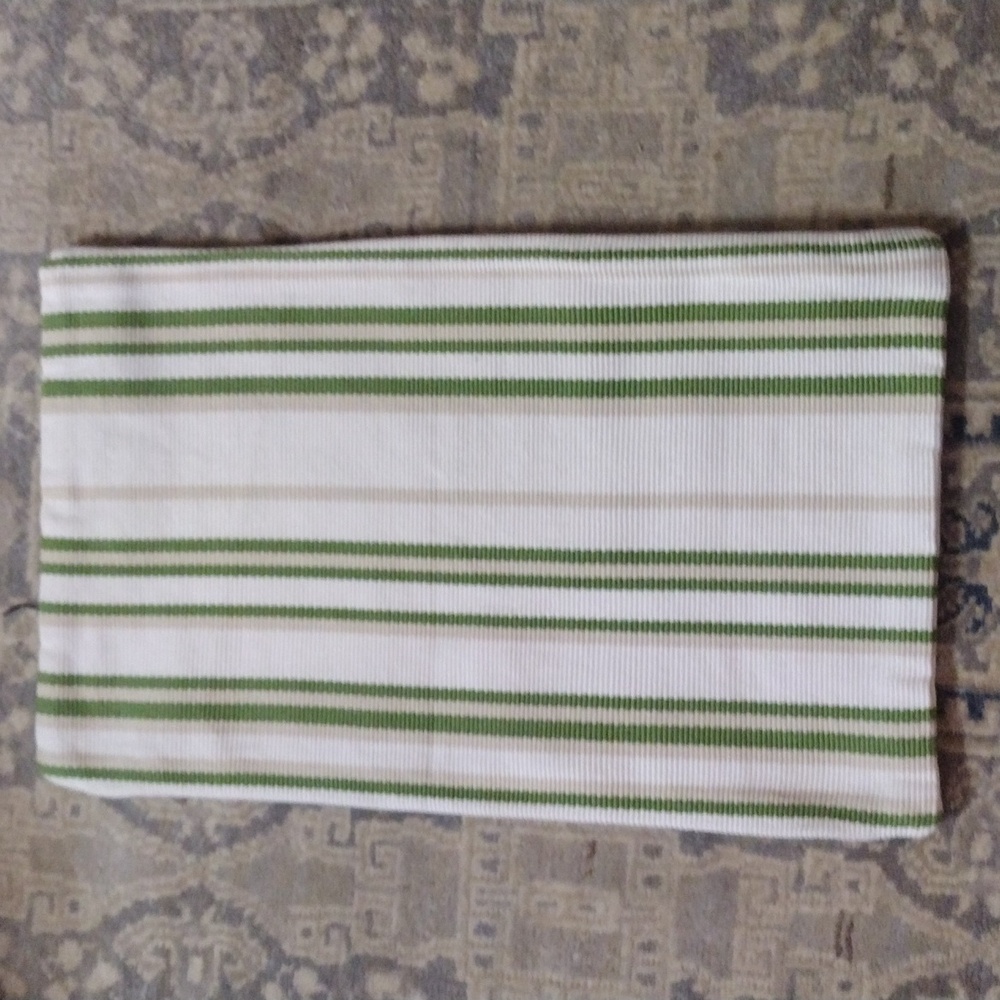Serena & Lily Striped Decorative Pillow Cover